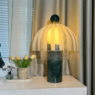 Striara Marble Dome Table Lamp
