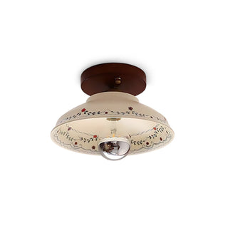 Sylvane Ceramic Flush Mount Ceiling Light