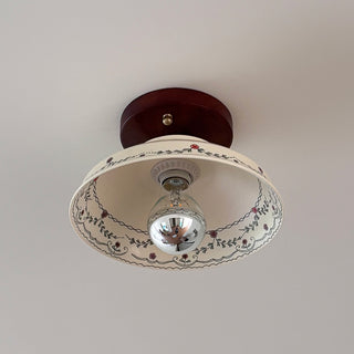 Sylvane Ceramic Flush Mount Ceiling Light