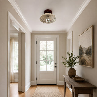 Sylvane Ceramic Flush Mount Ceiling Light