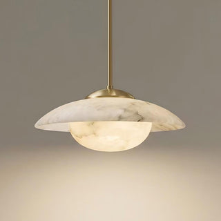 Syril Alabaster Saucer Pendant Lamp – detail 12