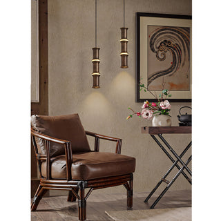 Takeo Bamboo Joint Pendant Light
