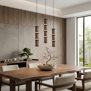 Takeo Bamboo Joint Pendant Light
