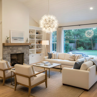 Taraxacum Glass Chandelier