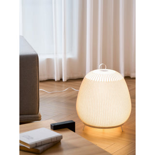 Textured Dome Lantern Table Lamp