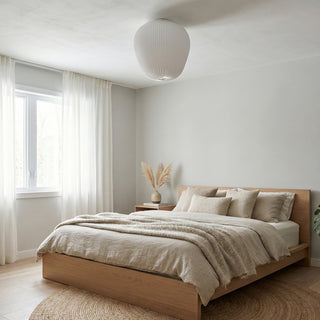 Textured Dome Lantern Ceiling Lamp