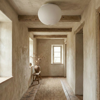 Textured Dome Lantern Ceiling Lamp