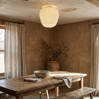 Textured Dome Lantern Ceiling Lamp