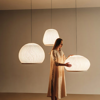 Textured Dome Lantern Pendant Lamp