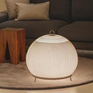Textured Dome Lantern Table Lamp