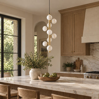 Thaelor Alabaster Column Pendant Light – detail 10