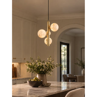 Thaelor Alabaster Column Pendant Light – detail 11