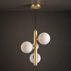 Brass & White