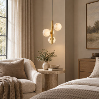 Thaelor Alabaster Column Pendant Light – detail 5
