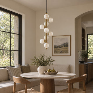 Thaelor Alabaster Column Pendant Light – detail 6