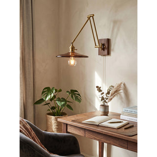 Thatcher Swing Arm Sconce