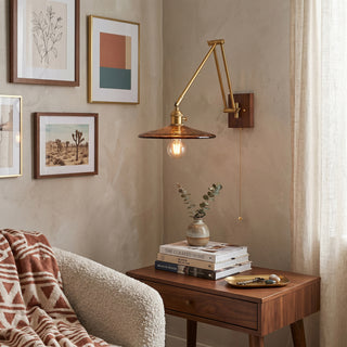 Thatcher Swing Arm Sconce