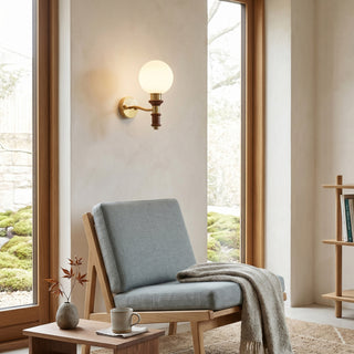 Theo Globe Wall Sconce