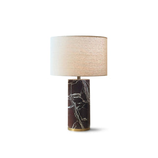Theris Veined Marble Table Lamp