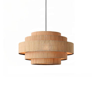 Toran Stepped Bamboo Chandelier