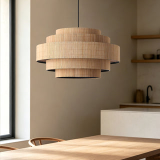 Toran Stepped Bamboo Chandelier