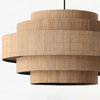 Toran Stepped Bamboo Chandelier