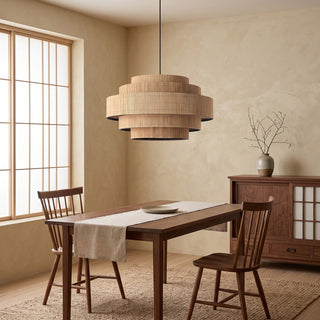 Toran Stepped Bamboo Chandelier