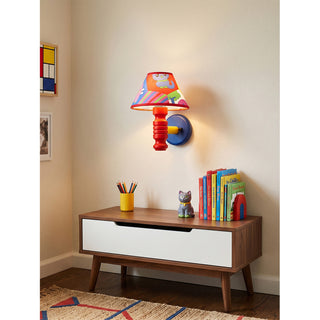Toybox Turned Wood Sconce