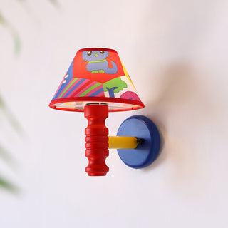 Toybox Turned Wood Sconce
