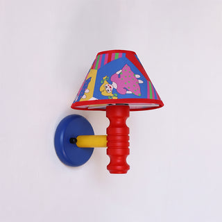 Toybox Turned Wood Sconce