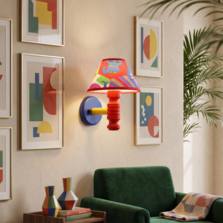 Toybox Turned Wood Sconce