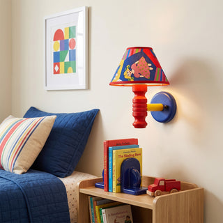 Toybox Turned Wood Sconce
