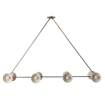 8 heads: L 39.4″ x H 31.5″ (Copper+White)