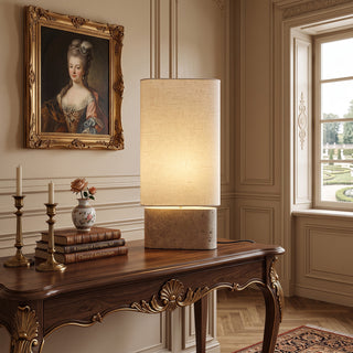 Vaelis Travertine Table Lamp
