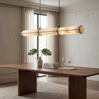 Valen Alabaster Linear Pendant Lamp – detail 10