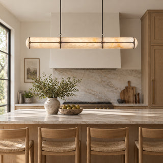 Valen Alabaster Linear Pendant Lamp – detail 4