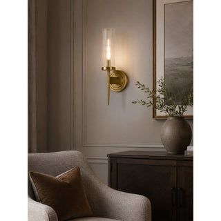 Valen Fluted Glass Sconce
