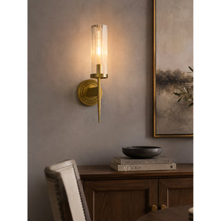 Valen Fluted Glass Sconce