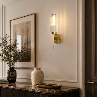 Valen Fluted Glass Sconce