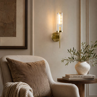 Valen Fluted Glass Sconce