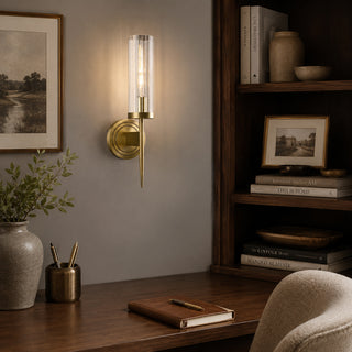 Valen Fluted Glass Sconce
