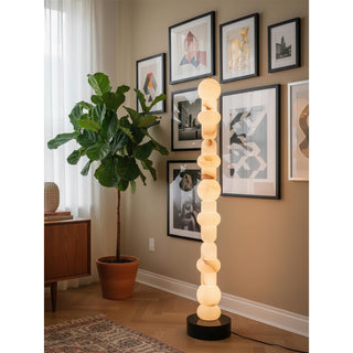 Valencia Alabaster Floor Lamp