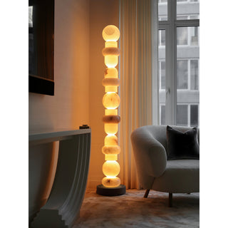 Valencia Alabaster Floor Lamp