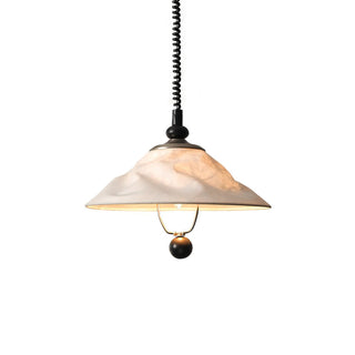 Valeraine Draped Silk Pendant Light