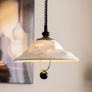Valeraine Draped Silk Pendant Light