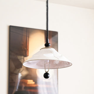 Valeraine Draped Silk Pendant Light