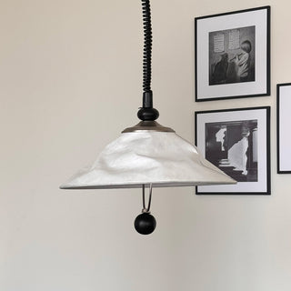 Valeraine Draped Silk Pendant Light