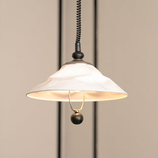 Valeraine Draped Silk Pendant Light