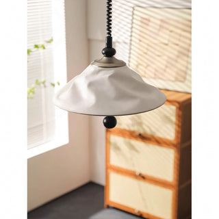 Valeraine Draped Silk Pendant Light