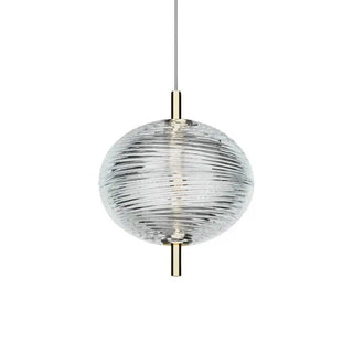 Valo Ribbed Glass Pendant Lamp